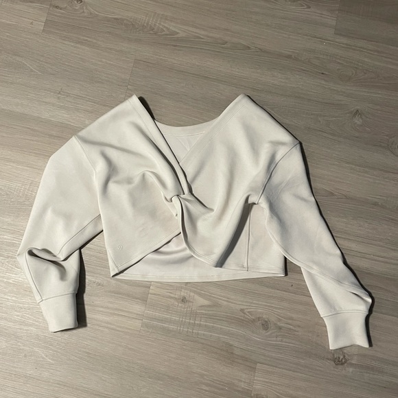 lululemon athletica Tops - Lululemon Twist Back To Front Pullover 8